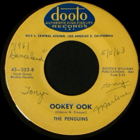 The Penguins - Ookey Ook / Love Will Make Your Mind Go Wild side A