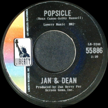 Jan & Dean - Popsicle / Norwegian Wood (This Bird Has Flown) side A
