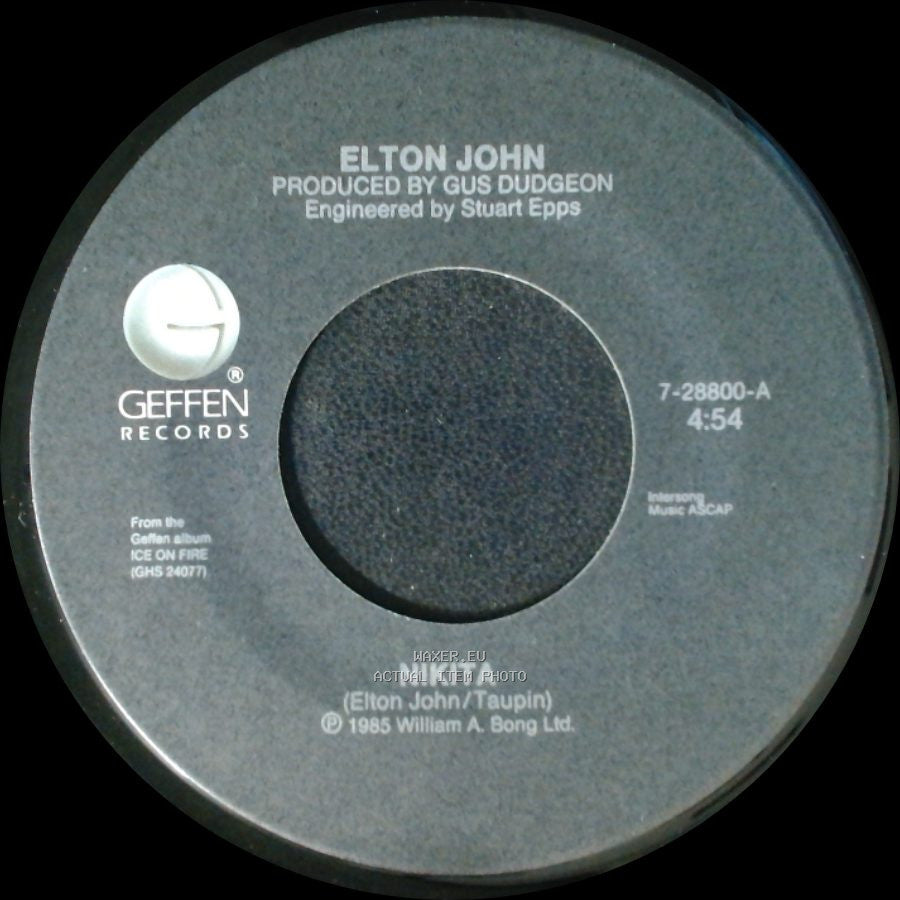 Elton John - Nikita / Restless side A