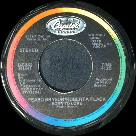 Peabo Bryson/Roberta Flack - Tonight I Celebrate My Love / Born To Love side B