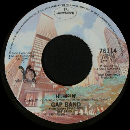 Gap Band - Humpin' / No Hiding Place side A