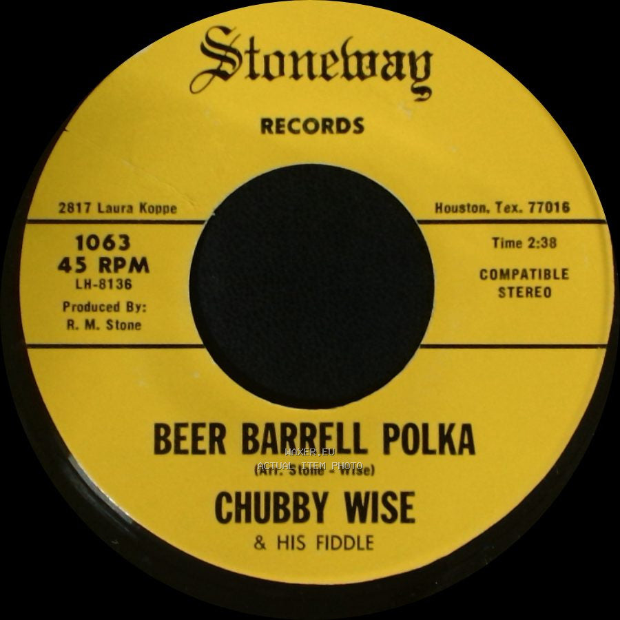 Chubby Wise - Big Beaver / Beer Barrell Polka side B