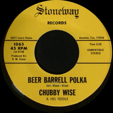 Chubby Wise - Big Beaver / Beer Barrell Polka side B