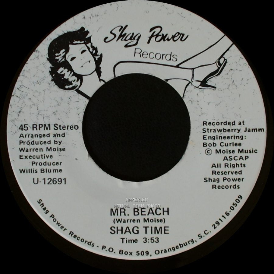 Shagtime - Mr. Beach / Shag Time / I Could Be (Your Everything) side A