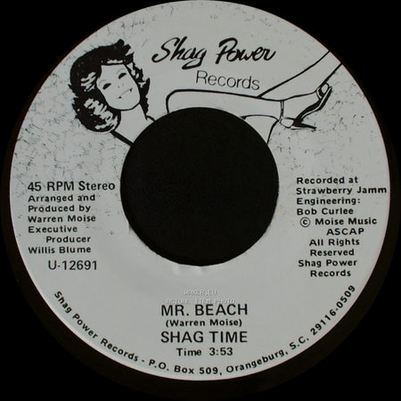 Shagtime - Mr. Beach / Shag Time / I Could Be (Your Everything) side A