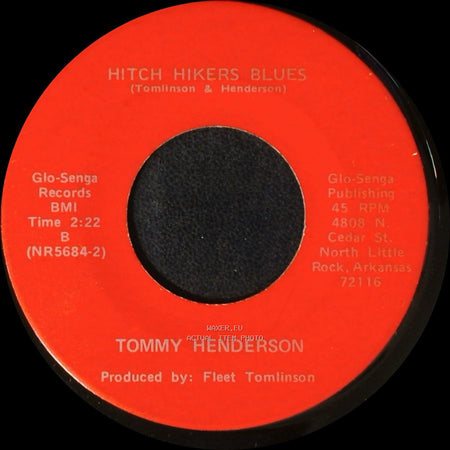 Tommy Henderson - This Is Your Life / Hitch Hikers Blues side B
