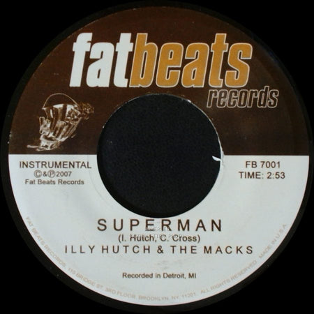 Illy Hutch & The Macks / Stern - Superman / Black Milk side A