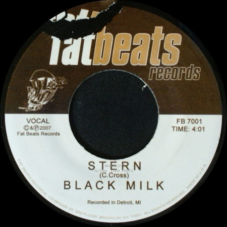 Illy Hutch & The Macks / Stern - Superman / Black Milk side B
