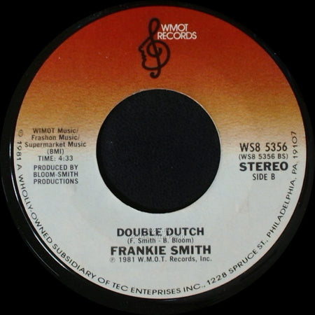 Frankie Smith - Double Dutch Bus / Double Dutch side B