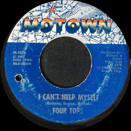 Four Tops - I Can't Help Myself / Sad Souvenirs side A