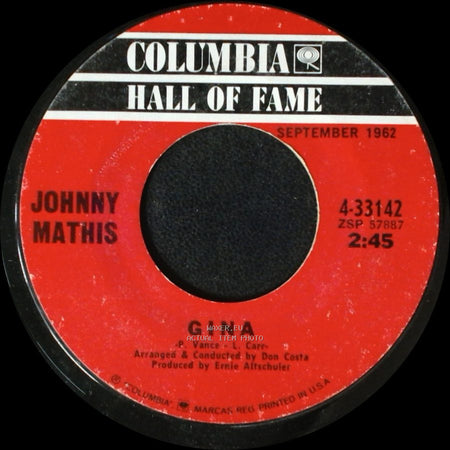 Johnny Mathis - Gina / Venus side A