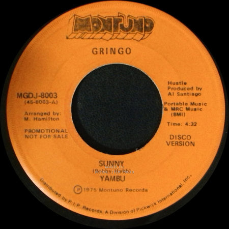 Yambu - Sunny / Sunny side B