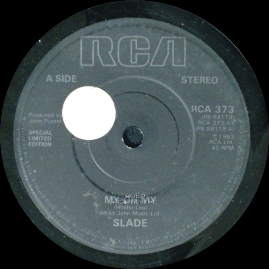 Slade - My Oh My / Unknown Title B side A