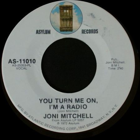 Joni Mitchell - Urge For Going / You Turn Me On, I'm A Radio side A