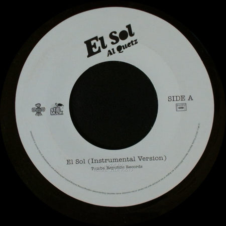 Al Quetz - El Sol (Instrumental Version) / Fruits (Dub Version) side A