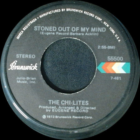 The Chi-Lites - Stoned Out Of My Mind / Someone Elses Arms side A