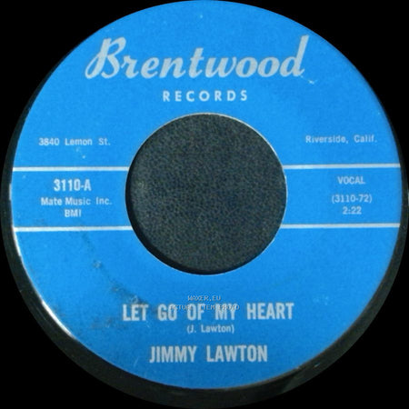 Jimmy Lawton - Small Talk / Let Go Of My Heart side B