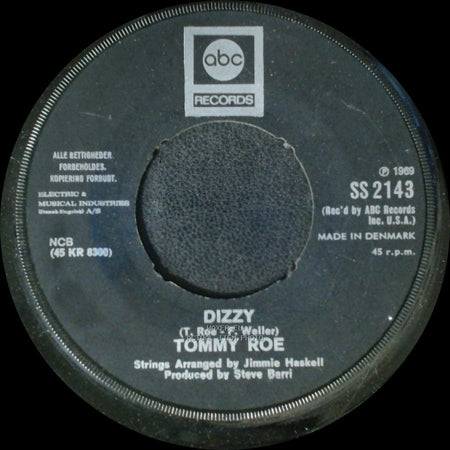 Tommy Roe - The You I Need / Dizzy side B