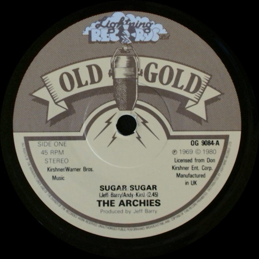 The Archies - Sugar Sugar / Jingle Jangle side A