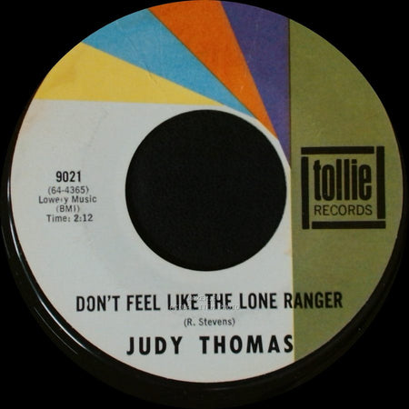 Judy Thomas - Golden Records / Don't Feel Like The Lone Ranger side B