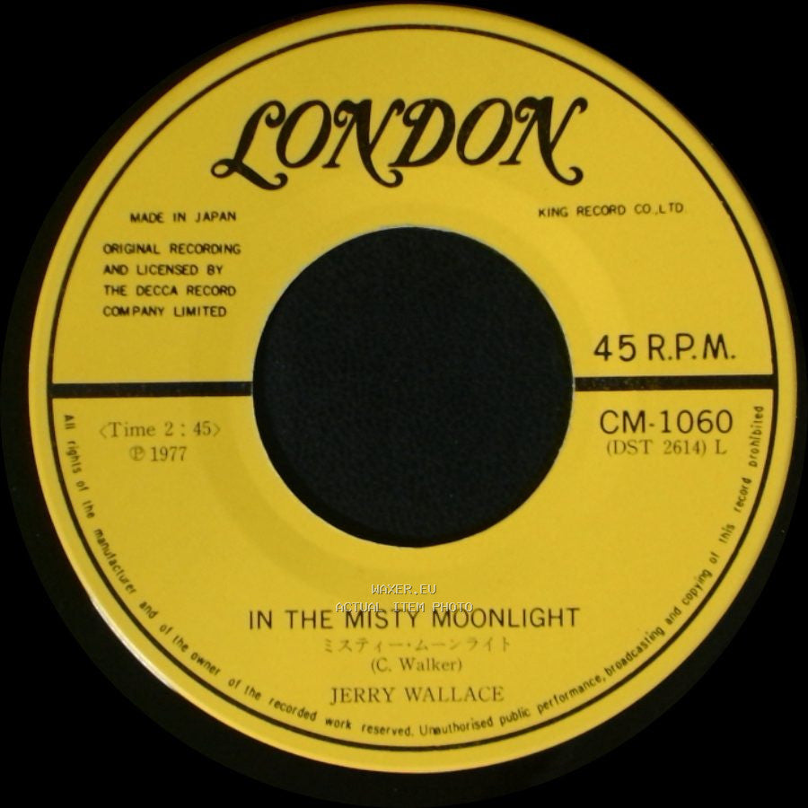 Jerry Wallace / Terry Stafford - In The Misty Moonlight / Suspicion side A