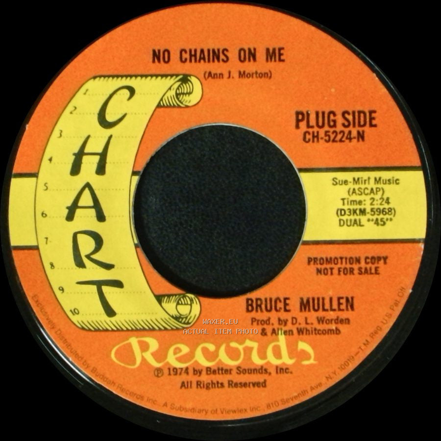 Bruce Mullen - Does A Frog Have Wings / No Chains On Me side B