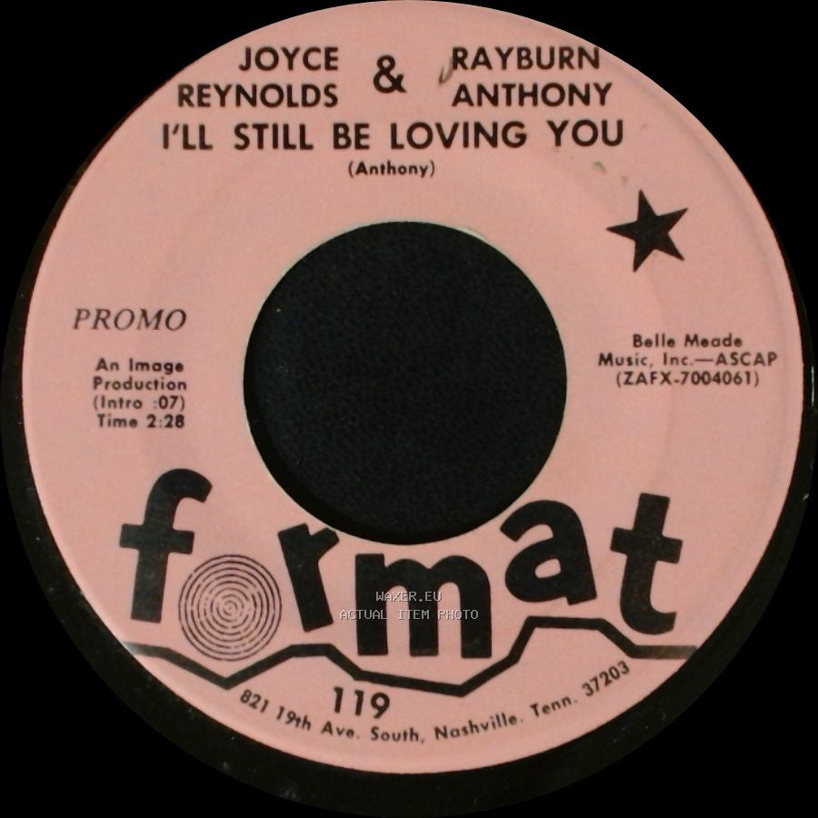 Joyce Reynolds & Rayburn Anthony - Happiness Is / I'll Still Be Loving You side B