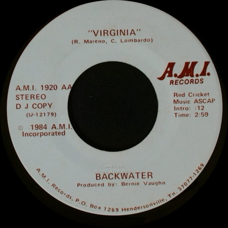 Backwater - Virginia / Virginia side A