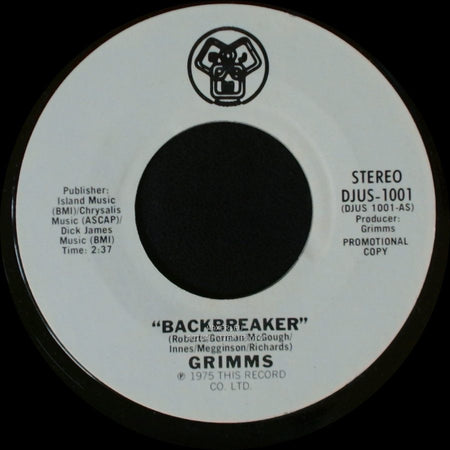 Grimms - Backbreaker / Backbreaker side A