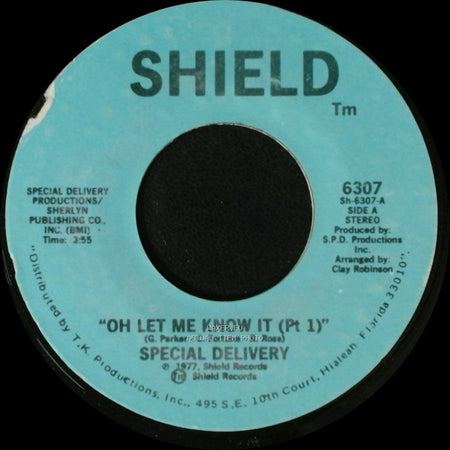 Special Delivery - Oh Let Me Know It (Pt 1) / "Oh Let Me Know It (Pt 2)" side A