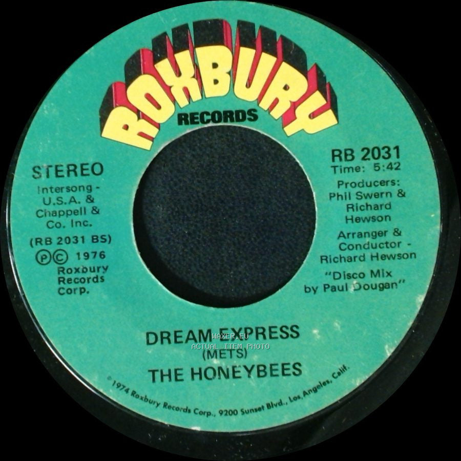 The Honeybees - Dream Express / Dream Express side B