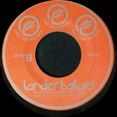 Lander Ballard - My Friends / Kathie's Love Song side B