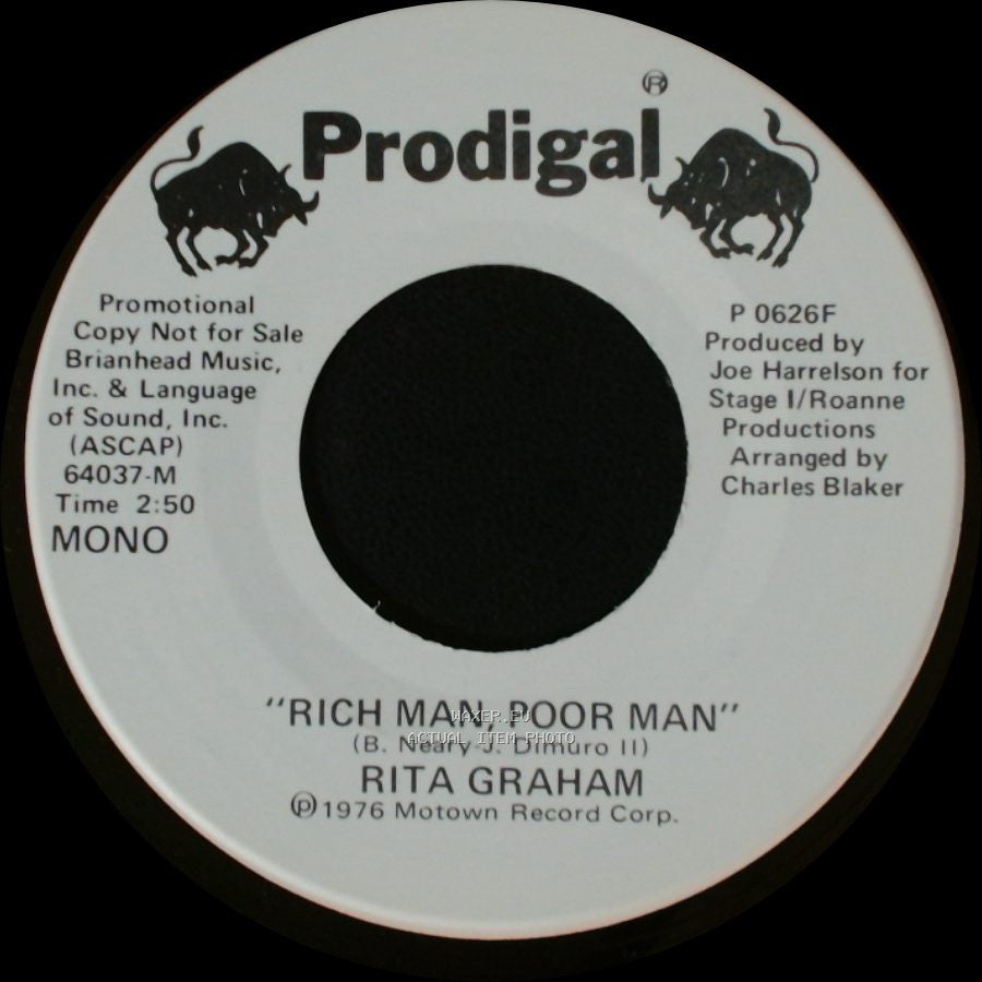 Rita Graham - Rich Man, Poor Man / Rich Man, Poor Man side B