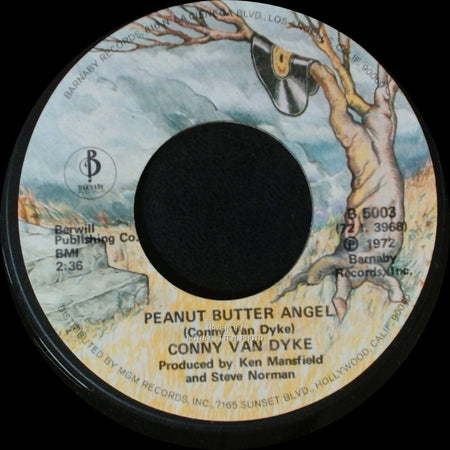 Conny Van Dyke - Peanut Butter Angel / Country Rain side A