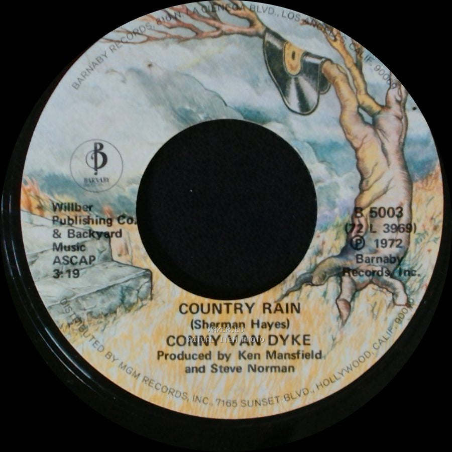 Conny Van Dyke - Peanut Butter Angel / Country Rain side B