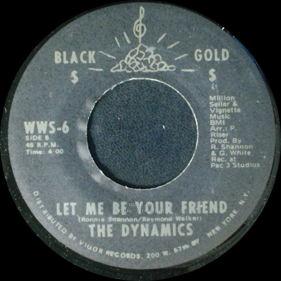 The Dynamics - Voyage Thru The Mind / Let Me Be Your Friend side B