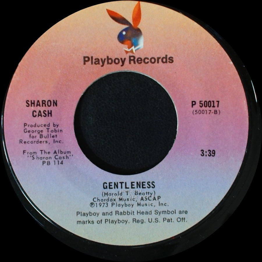 Sharon Cash - Gentleness / Chains On Your Soul side A
