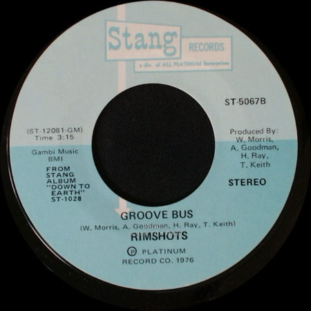 Rimshots - Super Disco / Groove Bus side B