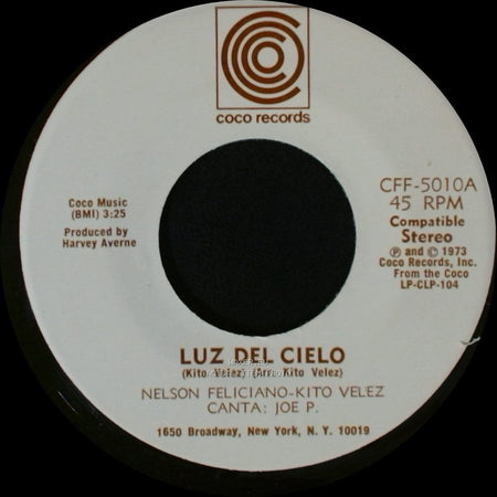 Nelson Feliciano-Kito Velez - Como A Cambiado Borinquen / Luz Del Cielo side A