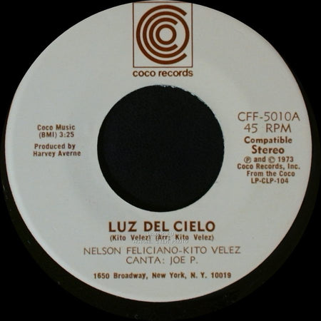 Nelson Feliciano-Kito Velez - Como A Cambiado Borinquen / Luz Del Cielo side A