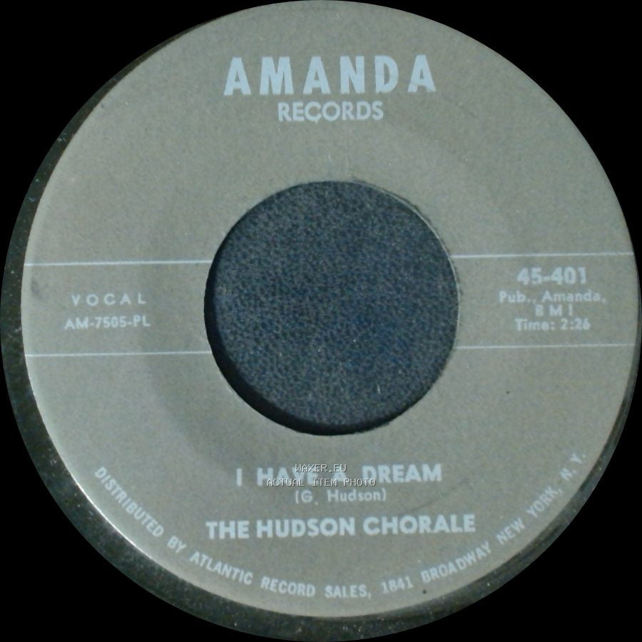 The Hudson Chorale - I Have A Dream / We Shall Overcome side A