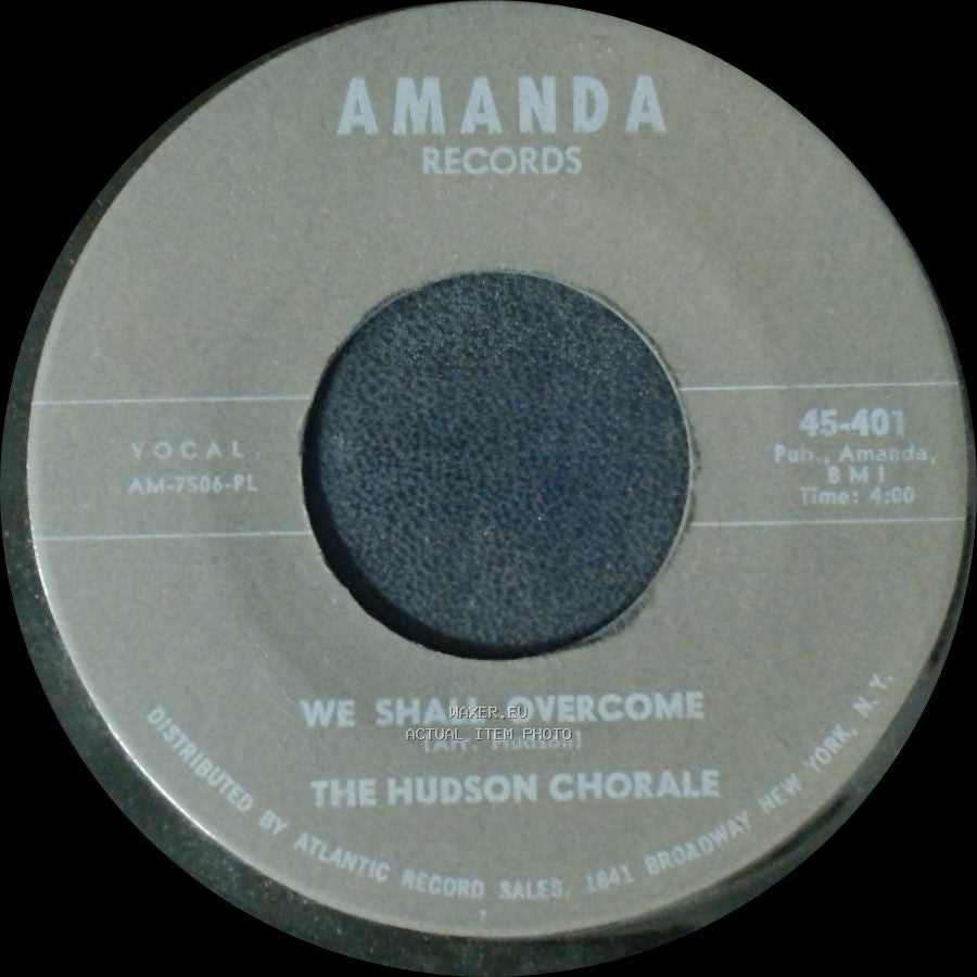 The Hudson Chorale - I Have A Dream / We Shall Overcome side B