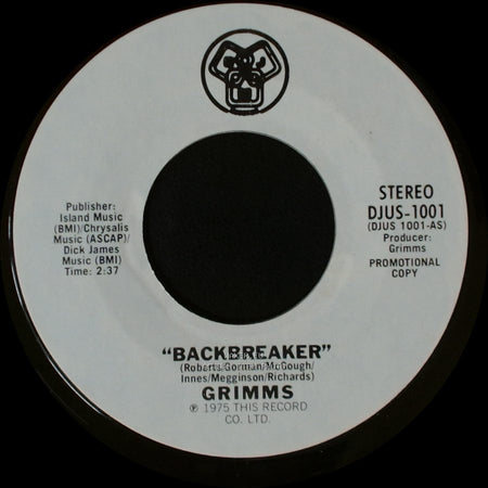 Grimms - Backbreaker / Backbreaker side A