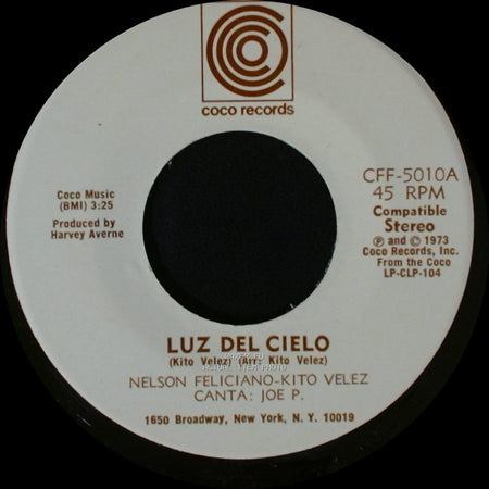 Nelson Feliciano-Kito Velez - Como A Cambiado Borinquen / Luz Del Cielo side A
