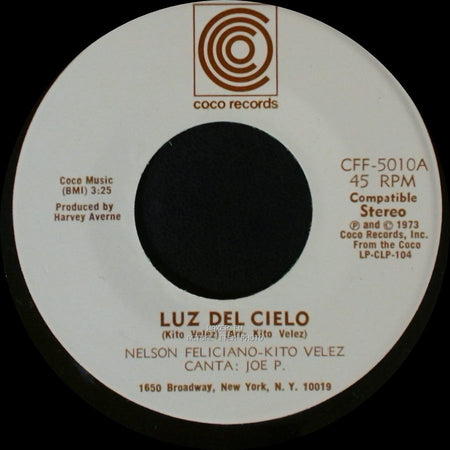Nelson Feliciano-Kito Velez - Como A Cambiado Borinquen / Luz Del Cielo side A