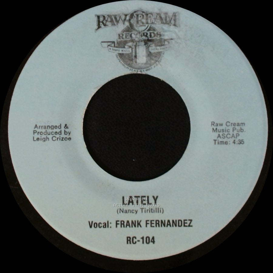Frank Fernandez - Tarde (Spanish Version) / Lately side B
