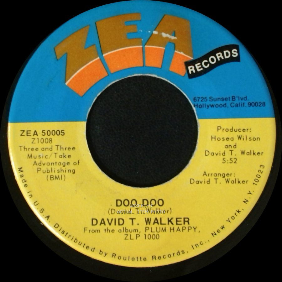 David T. Walker - Love Vibrations / Doo Doo side B