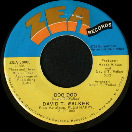 David T. Walker - Love Vibrations / Doo Doo side B
