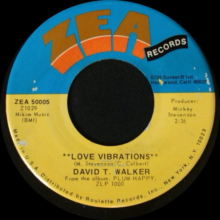 David T. Walker - Love Vibrations / Doo Doo side A