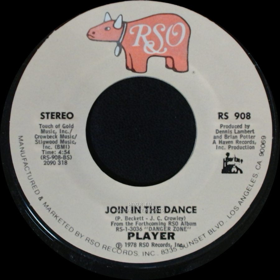 Player - Join In The Dance / Prisoner Of Your Love side A
